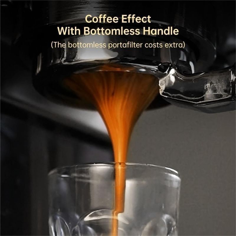 Dsp MACHINE A CAFE EXPRESSO
semi-automatique en acier inoxydable 19 Capsules