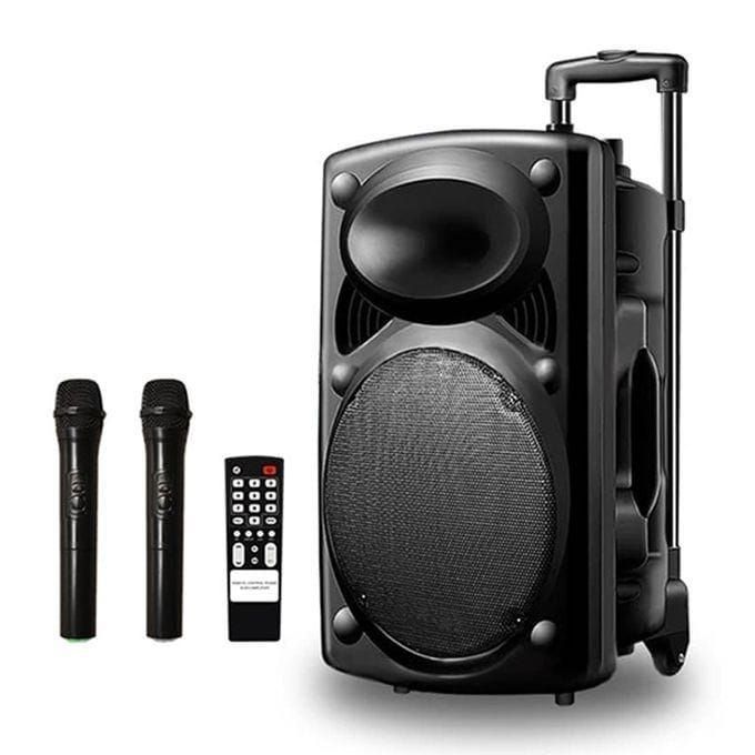 Système De Sonorisation Haut Parleur Bluetooth 
D14 Rechargeable + 2 Microphone
