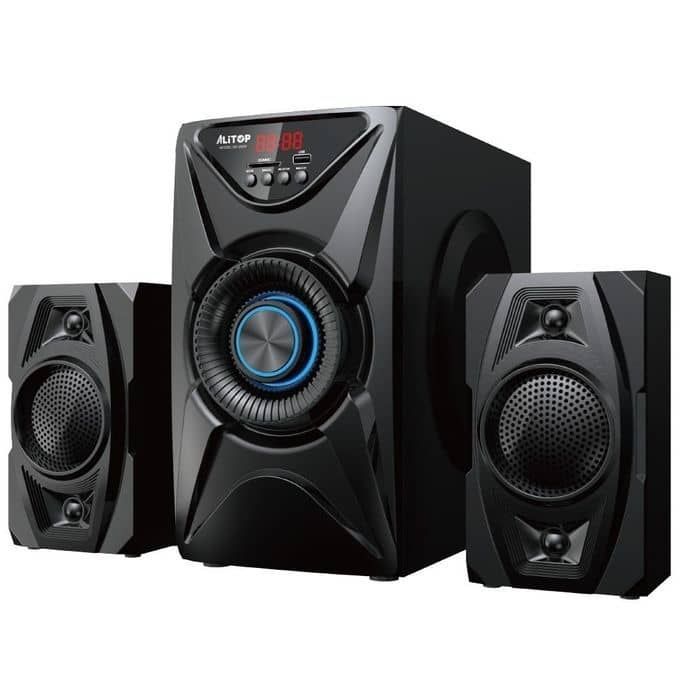 ALITOP Woofer
SP-2524 – Chaîne HIFI – Noir