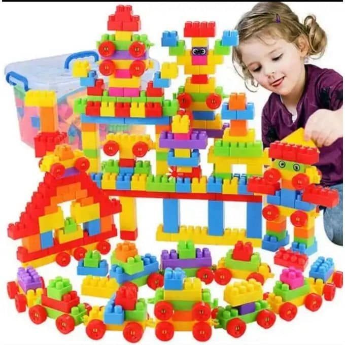 Montessori Grands Blocs De Construction
130 Pièces