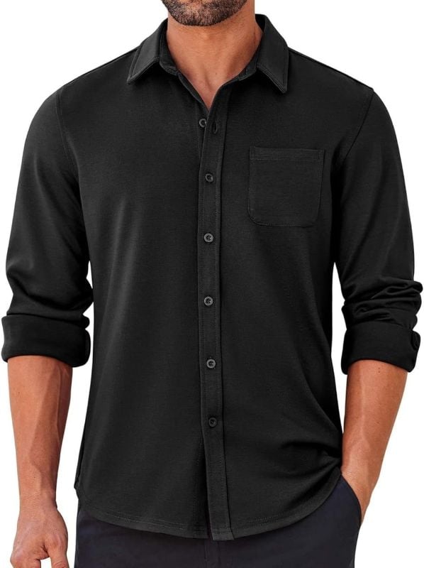 Chemise de luxe  manches longues pour homme