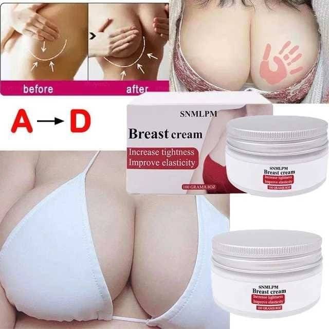 Crème de massage
Raffermissante pour seins plats,
•Elargissement du sein,