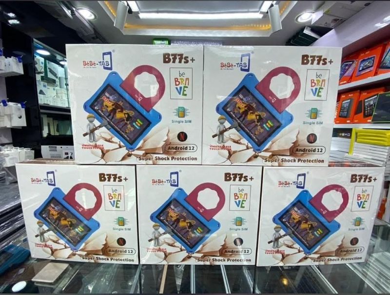 BEBE TAB Tablette Educative BEBE-TAB B77S+ 5G
1SIM 6 G ram /256 G rom Protection ÉCRAN TACTILE INCASSABLE