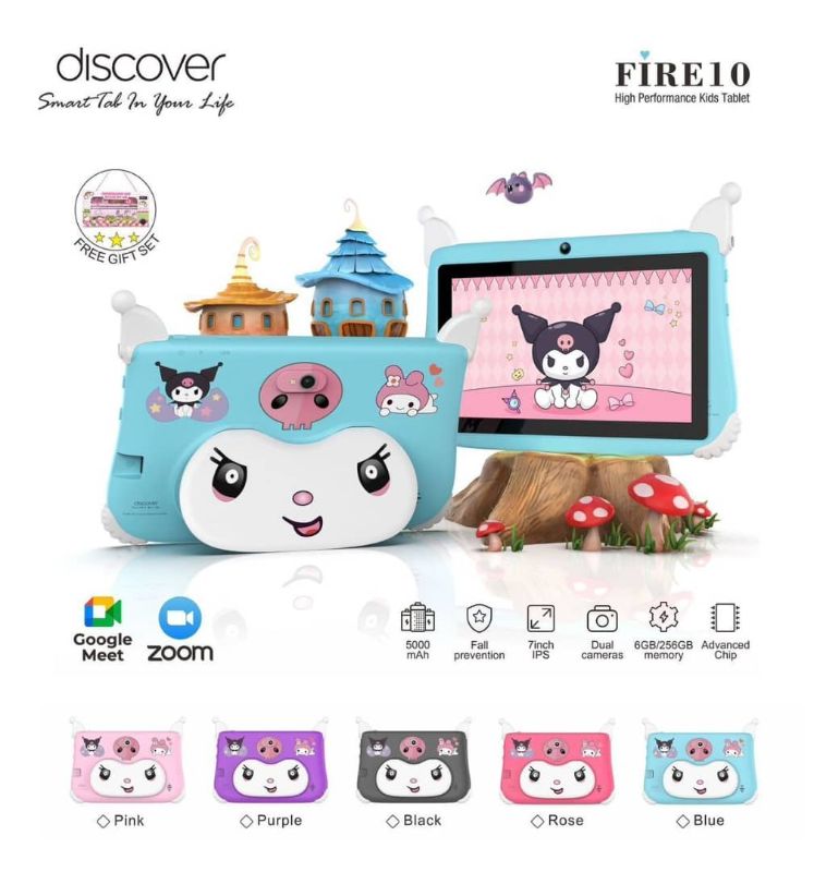 TABLETTE POUR ENFANTS
DISCOVERY DIRE 12