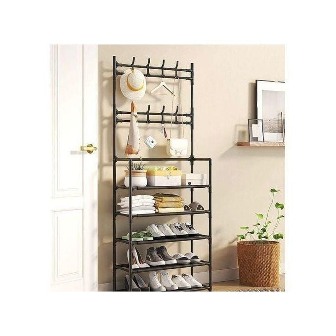 Porte-Manteau De Sol Simple Multifonctionnel
debout libre pour le couloir