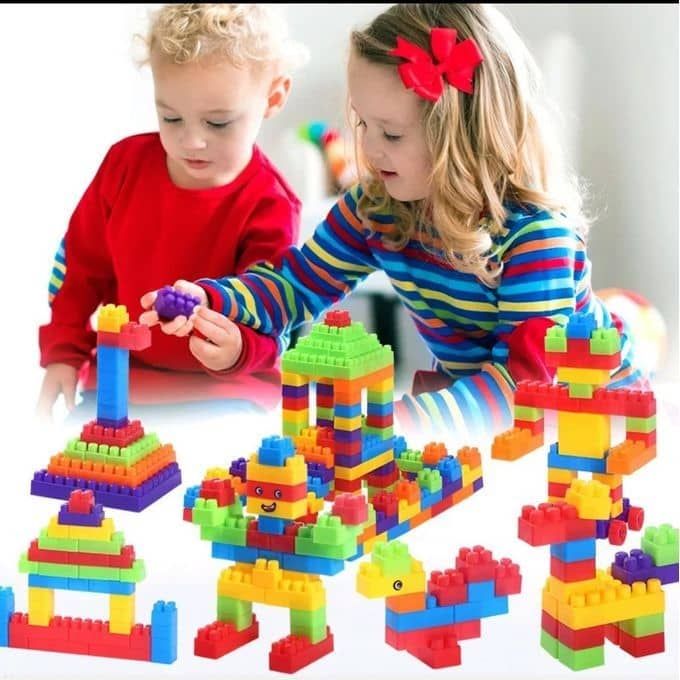Montessori Grands Blocs De Construction
130 Pièces