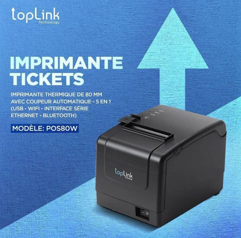 imprimante de reçus thermique
80 MM 5 EN 1