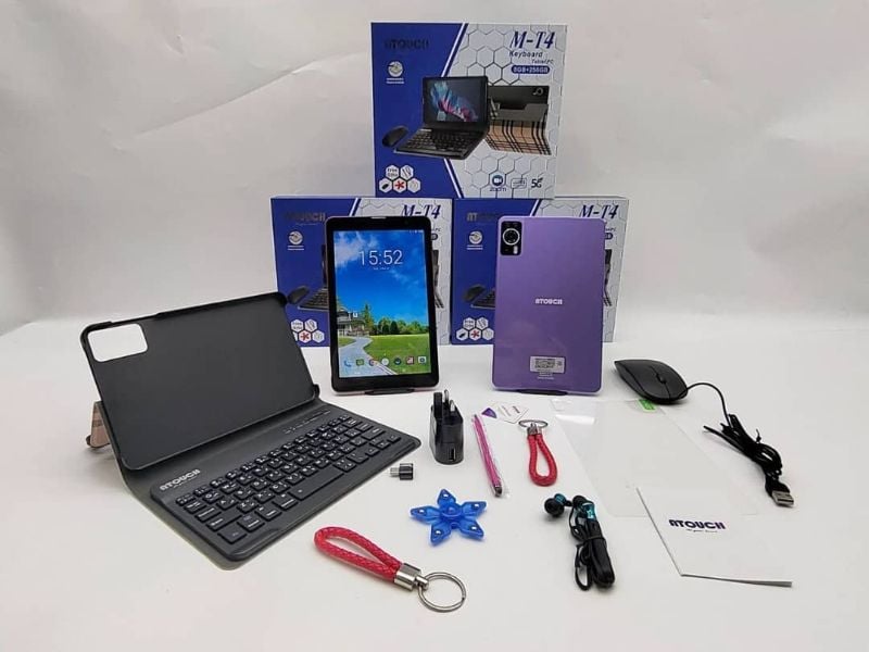 TABLETTE PC ATOUCH M-T4
8G0 RAM ET 256GO DE STOCKAGE