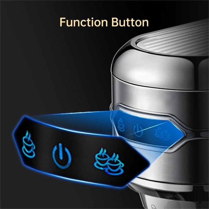 Dsp MACHINE A CAFE EXPRESSO
semi-automatique en acier inoxydable 19 Capsules