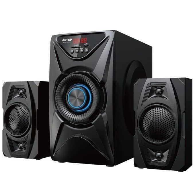 ALITOP Woofer
SP-2524 – Chaîne HIFI – Noir