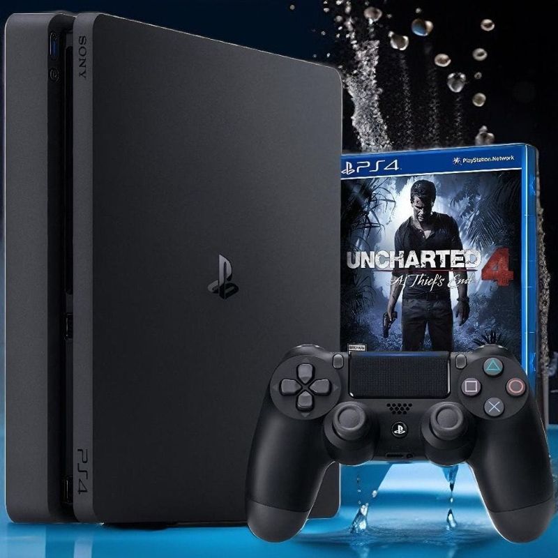 Playstation PS4 SLIM Craquée
500 Go + 1 Manette - Noir avec 10 jeux Installés