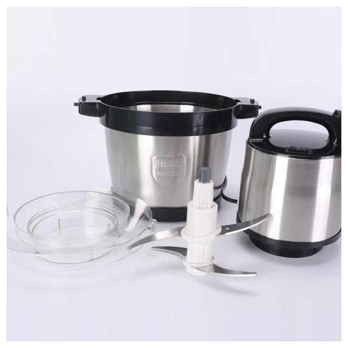 Mixeur Foutou Et Viande
Domestique En Acier Inoxydable
.Puissance : 1500W