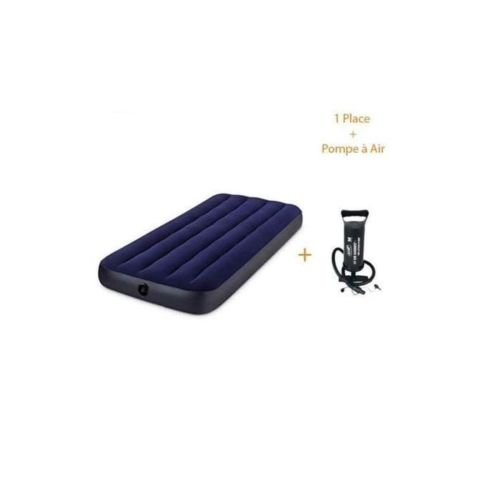 Matelas Gonflable + Pompe Offerte
1 Place