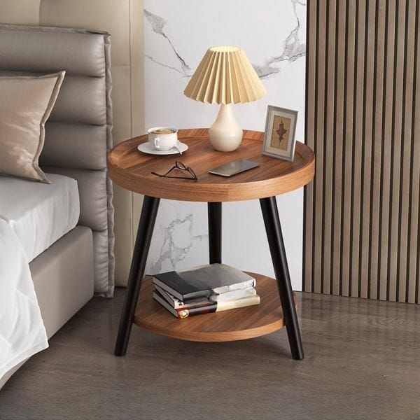 Table de nuit ronde
En bois d'imitation moderne
