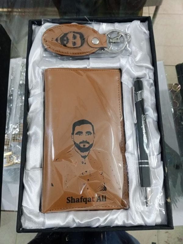 LONG WALLET+KEYCHAIN