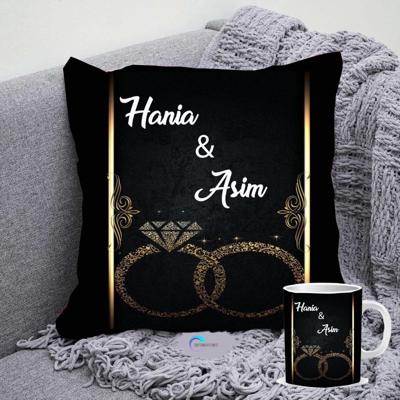 Customized Pillow and Mug Deal