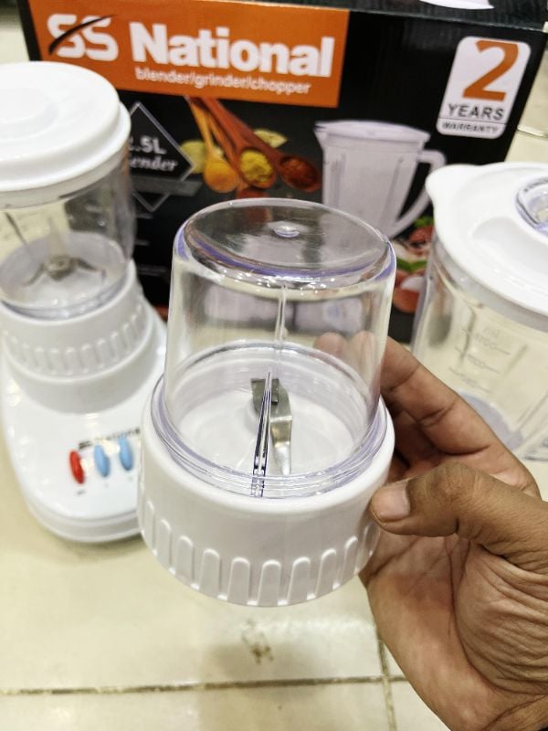 National 3 in 1 Juicer Blender Machine - Latest Technology Imported Juicer Machine - Juicer Machine Full Set For Home