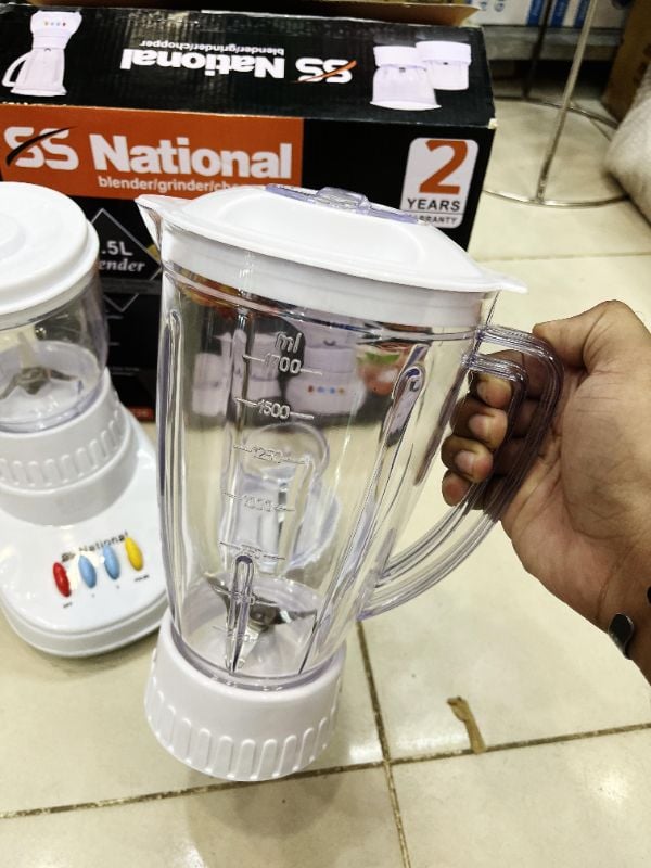 National 3 in 1 Juicer Blender Machine - Latest Technology Imported Juicer Machine - Juicer Machine Full Set For Home