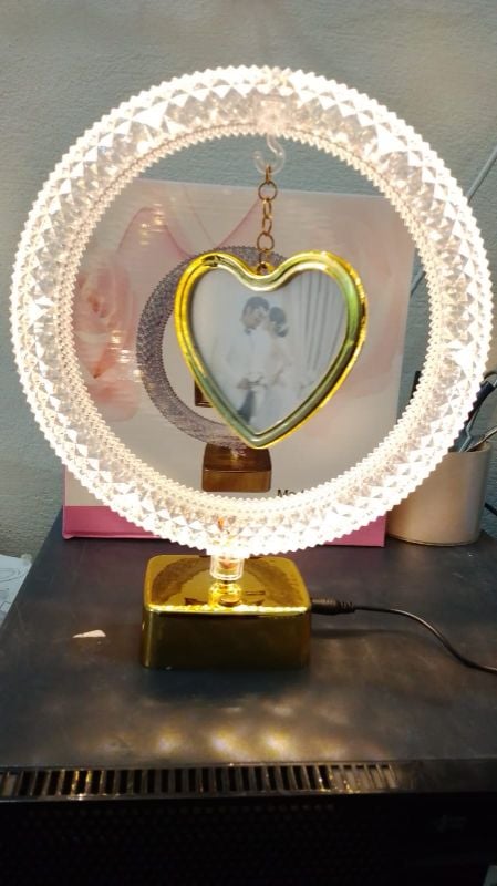 PHOTO MIRROR HEART SHAPE