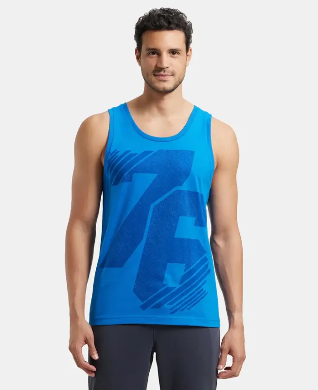 #9928 Super Combed Cotton Rich Graphic Printed Tank Top Menswear