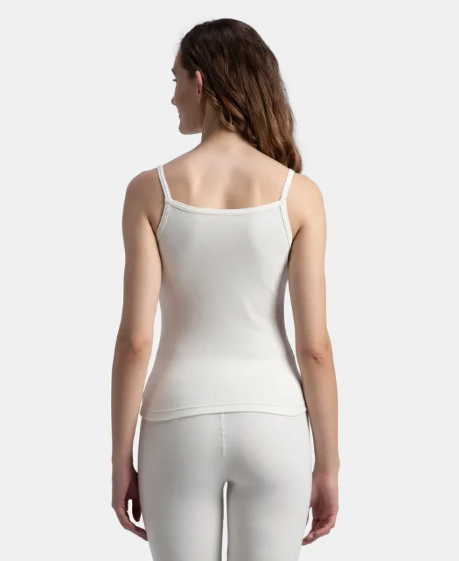 #2548 Super Warm Super Combed Cotton Rich Brushed Thermal Camisole with StayWarm Technology Women