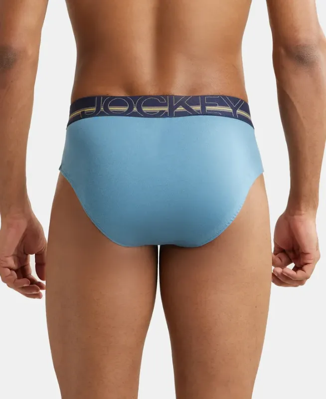 #US14 Super Combed Cotton Solid Brief with Ultrasoft Waistband Menswear