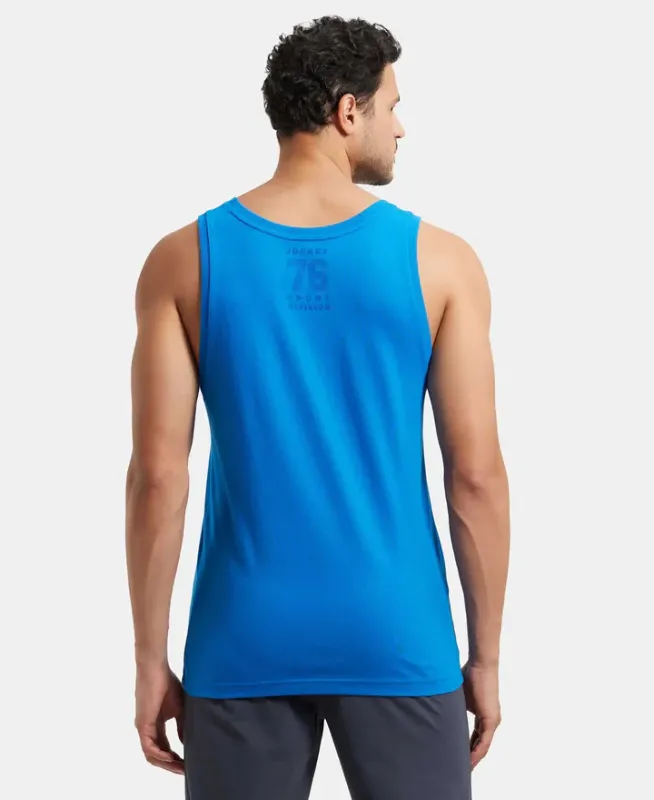 #9928 Super Combed Cotton Rich Graphic Printed Tank Top Menswear