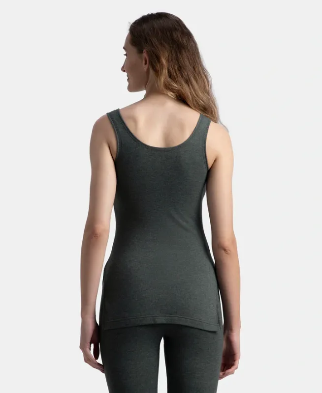#2547 Super Warm Super Combed Cotton Rich Brushed Fabric Thermal Tank Top with StayWarm Technology Women