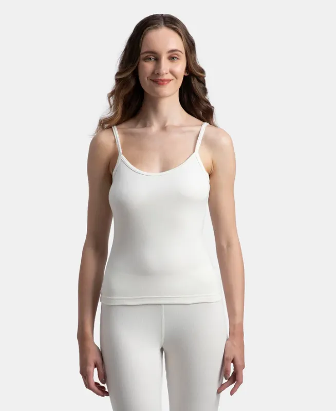 #2548 Super Warm Super Combed Cotton Rich Brushed Thermal Camisole with StayWarm Technology Women