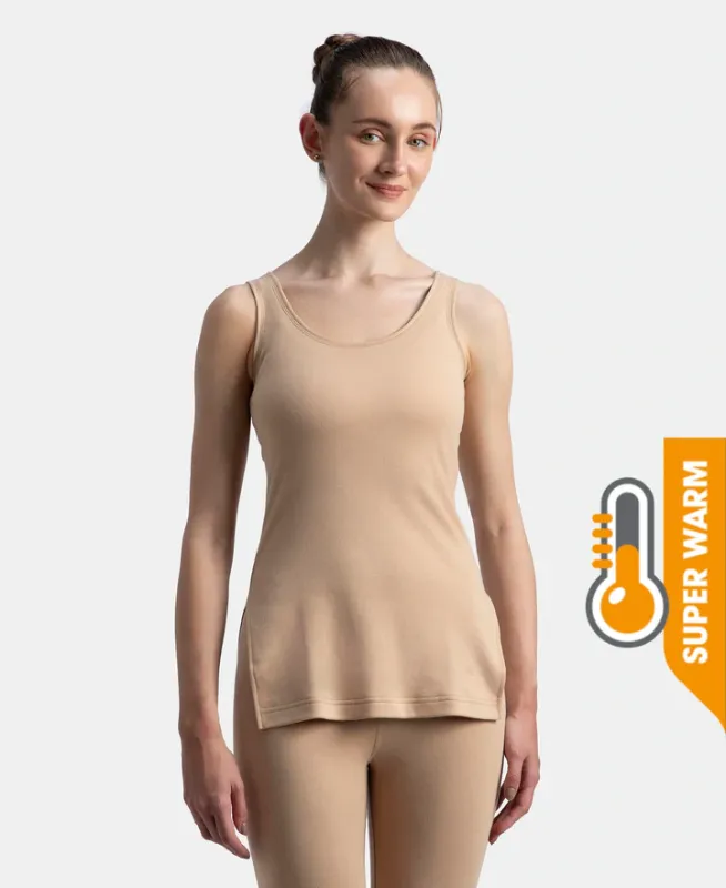#2547 Super Warm Super Combed Cotton Rich Brushed Fabric Thermal Tank Top with StayWarm Technology Women