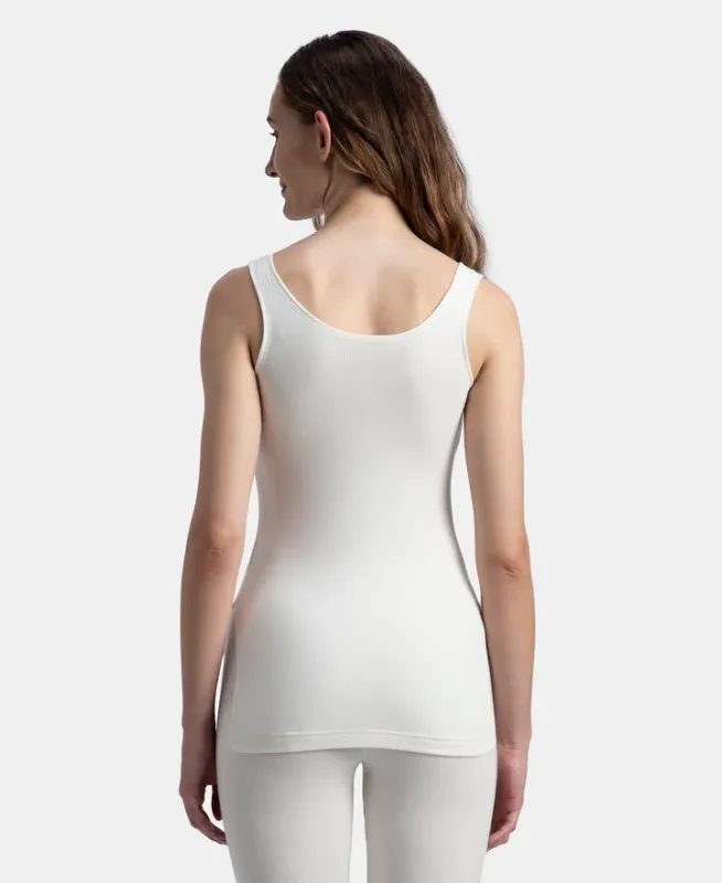 #2547 Super Warm Super Combed Cotton Rich Brushed Fabric Thermal Tank Top with StayWarm Technology Women