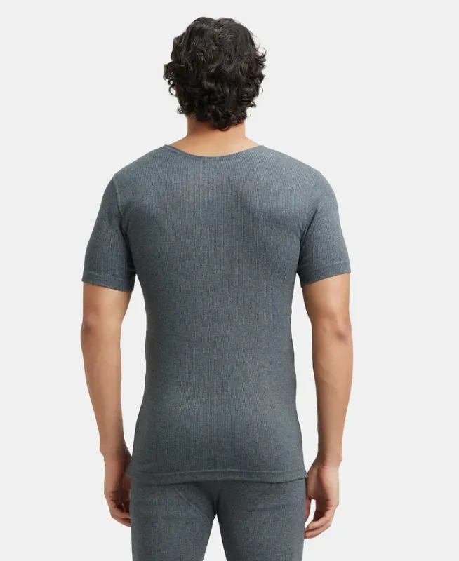 #2400 Super Combed Cotton Rich Half Sleeved Thermal Undershirt with StayWarm Technology Menswear