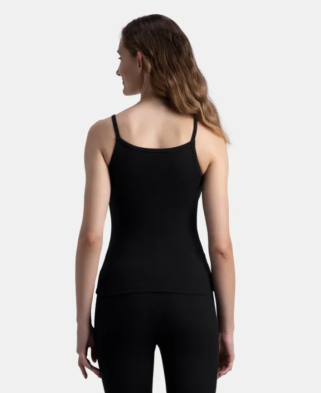 #2548 Super Warm Super Combed Cotton Rich Brushed Thermal Camisole with StayWarm Technology Women