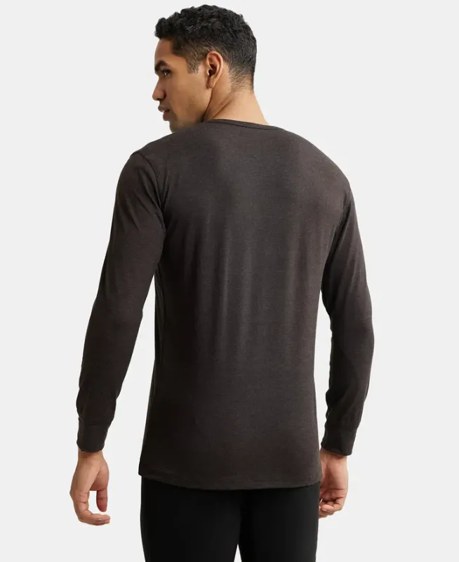 #2604 Soft Touch Microfiber Elastane Stretch Full Sleeve Thermal Undershirt with StayWarm Technology Menswear