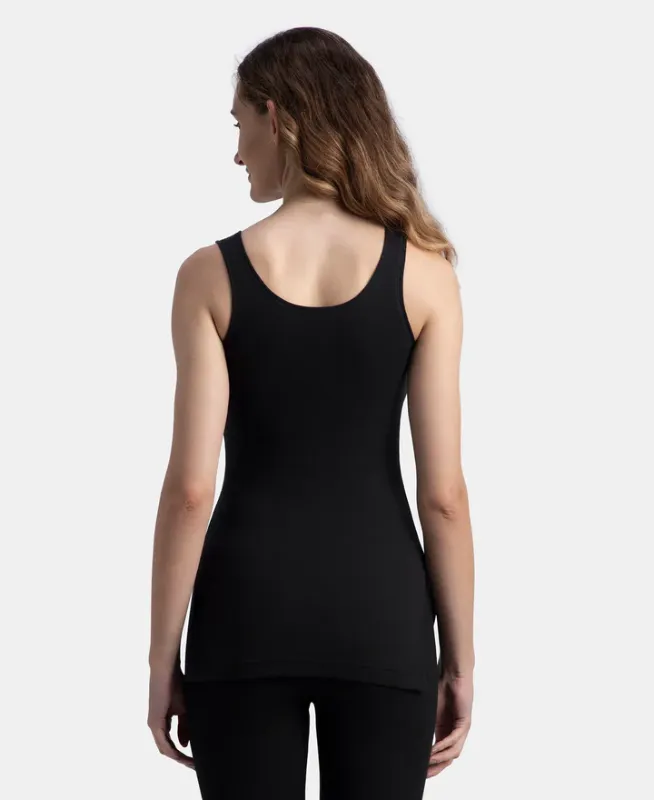#2547 Super Warm Super Combed Cotton Rich Brushed Fabric Thermal Tank Top with StayWarm Technology Women