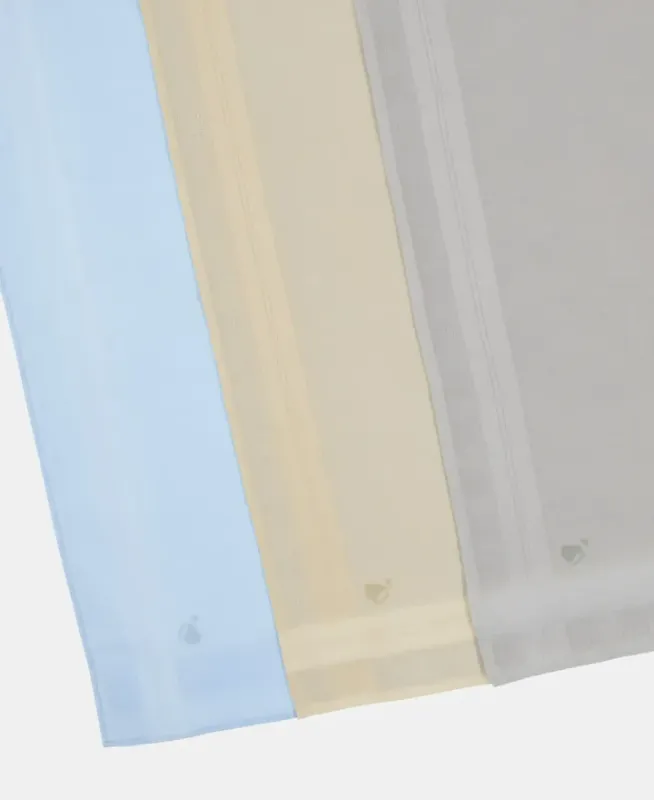 #HK03 Super Combed Cotton Handkerchief with StayFresh Properties - Assorted (Pack of 3) Accessories