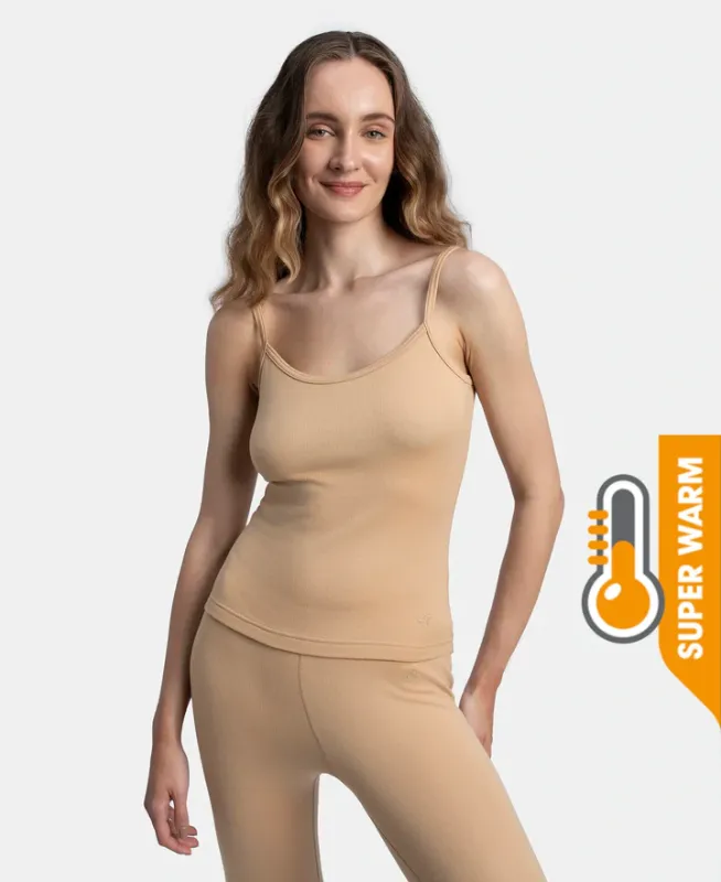 #2548 Super Warm Super Combed Cotton Rich Brushed Thermal Camisole with StayWarm Technology Women