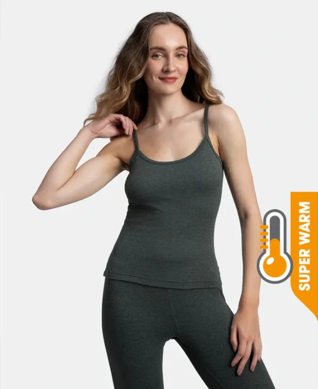 #2548 Super Warm Super Combed Cotton Rich Brushed Thermal Camisole with StayWarm Technology Women