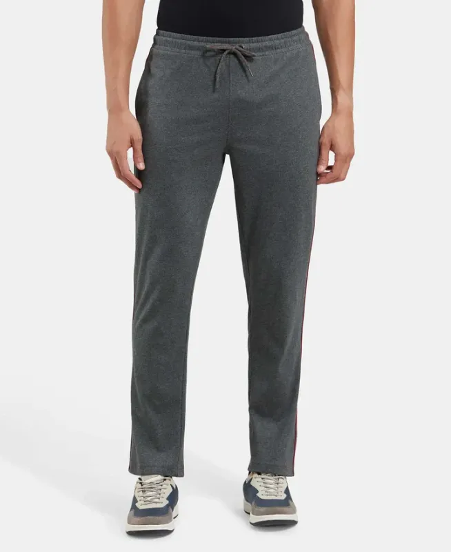 #9500 Super Combed Cotton Rich Regular Fit Trackpant with Side Pockets Menswear