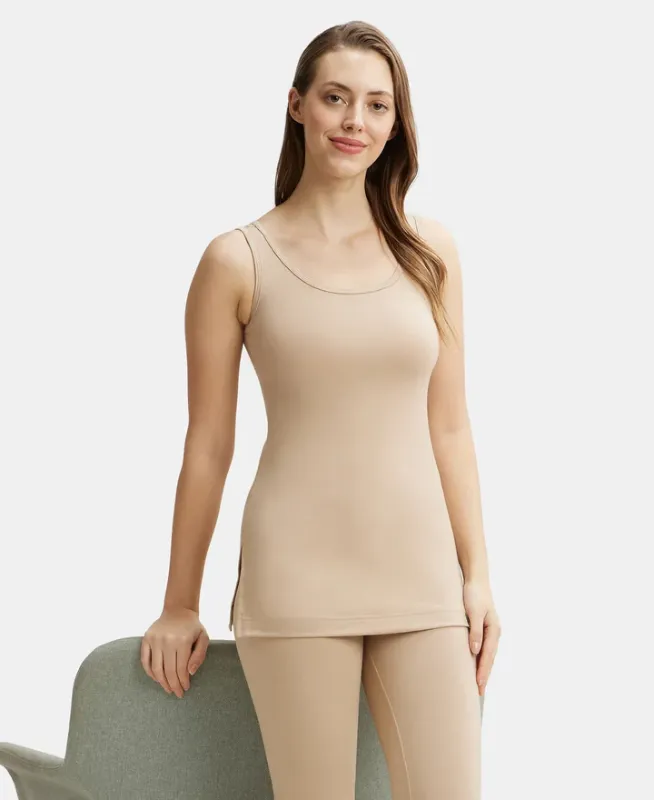 #2510 Soft Touch Microfiber Elastane Stretch Thermal Tank Top with StayWarm Technology Women