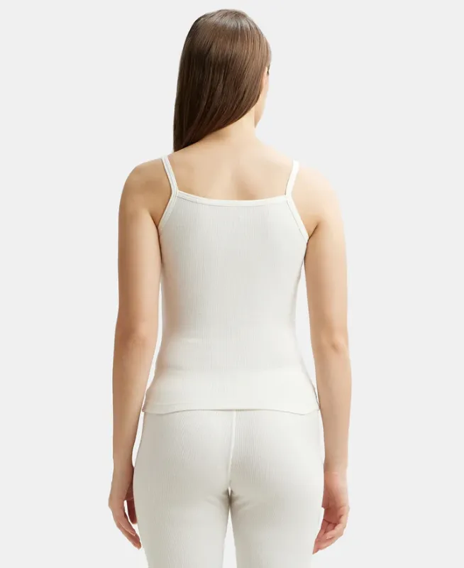 #2501 Extra Warmth Super Combed Cotton Rich Thermal Camisole with StayWarm Technology Women