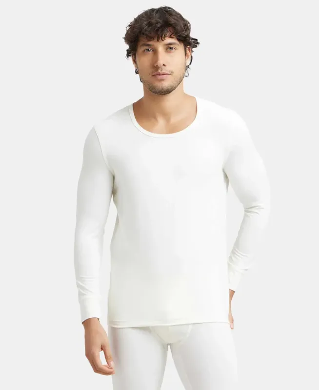 #2604 Soft Touch Microfiber Elastane Stretch Full Sleeve Thermal Undershirt with StayWarm Technology Menswear