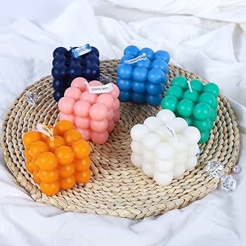 Large bubble candle