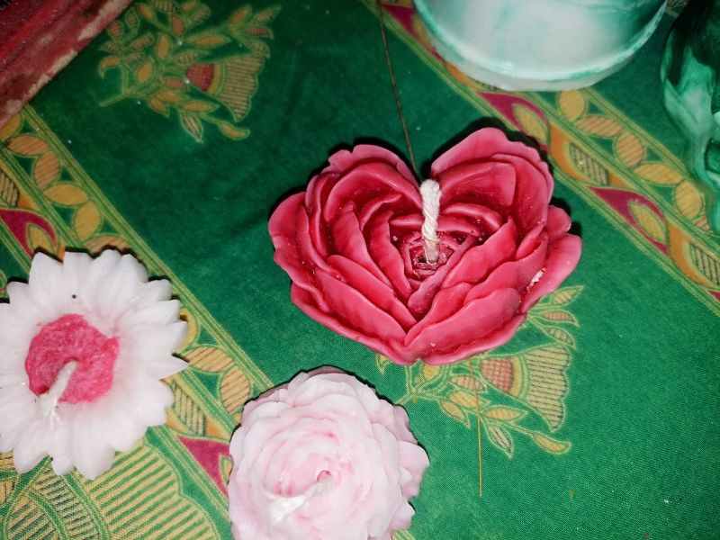 Heart Shaped Candle