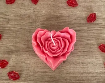 Heart candle