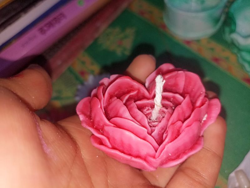 Heart Shaped Candle