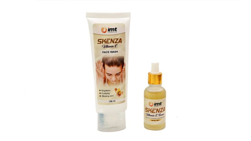 Skenza Vitamin C facewash + serum