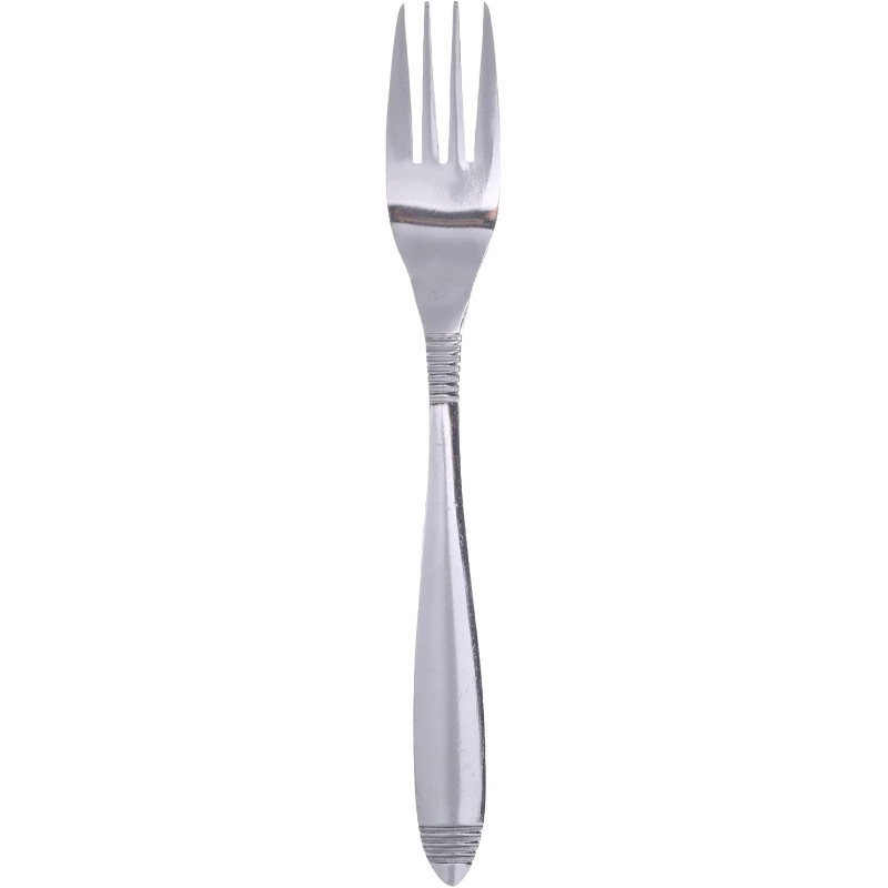 Stainless Steel Dinner Fork Set 72 - 6 Pieces - Silver