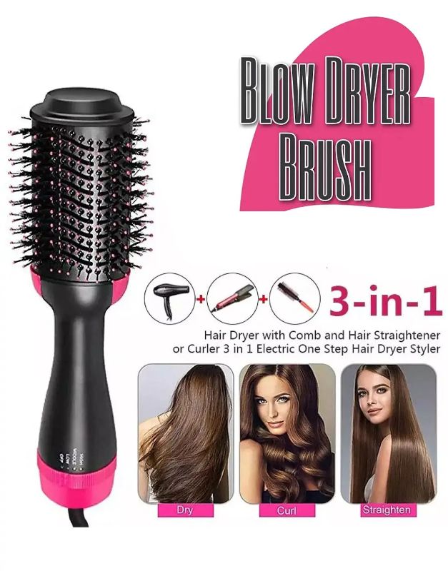3 in 1 Hair Dryer Brush | One Step Volumizer & Styler
