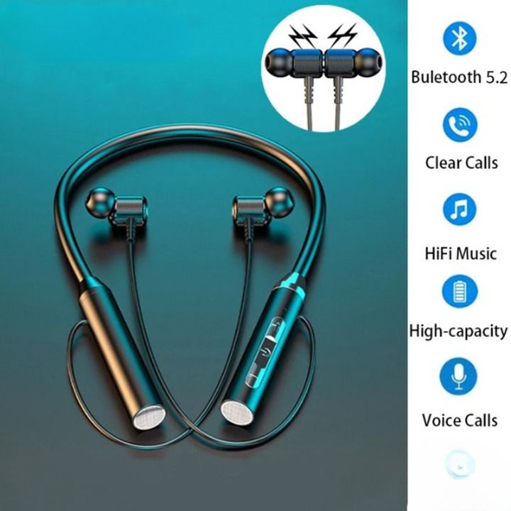 Universal Neckband – Wireless Bluetooth Earphones |